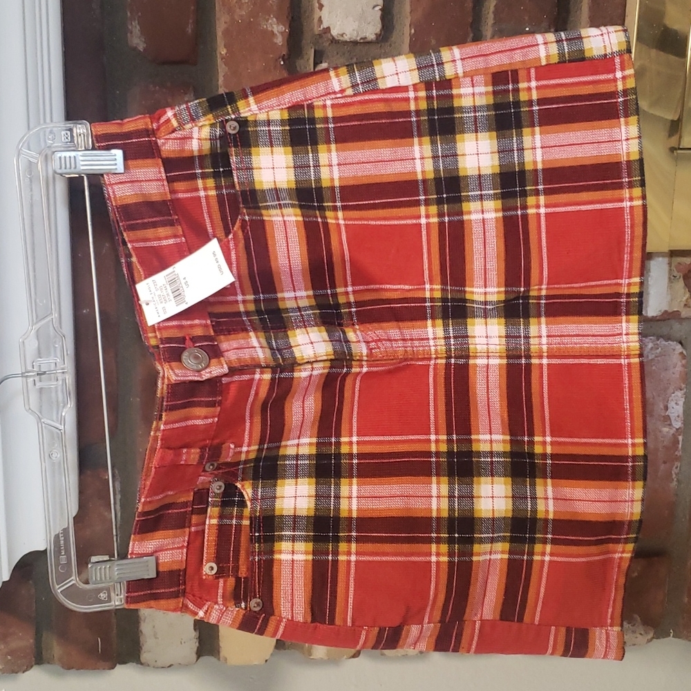 NWT American Eagle Plaid Skirt